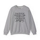 "Your Level of Preparation Will Dictate Your Level of Success"-    Crewneck Sweatshirt