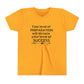 Youth Tee — "Your Level of Preparation Will Dictate Your Level of Success"