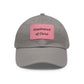 Dad Hat with Leather Patch — "Unashamed of Christ"