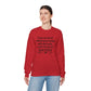 "Your Level of Preparation Will Dictate Your Level of Success"-    Crewneck Sweatshirt