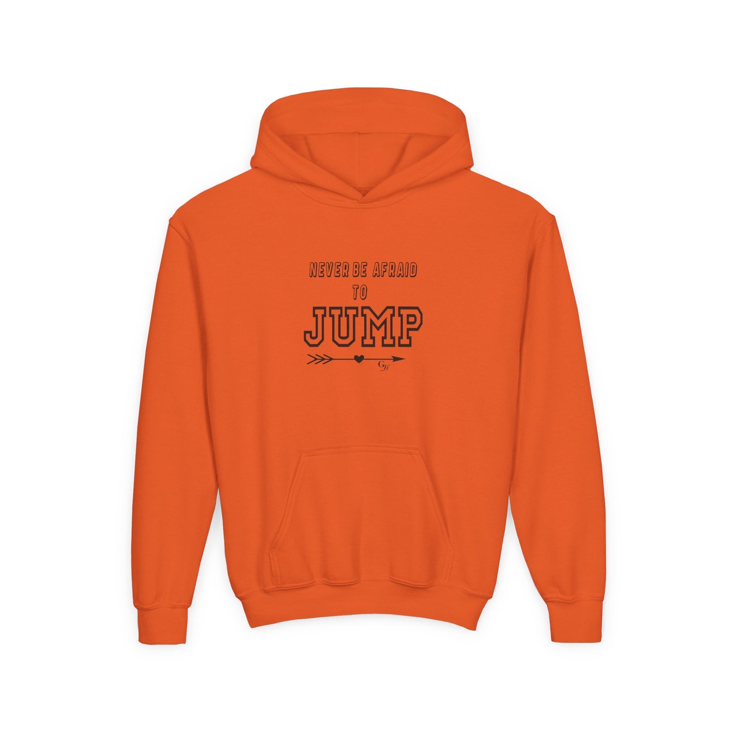 Youth Hoodie -      'Never Be Afraid to Jump'