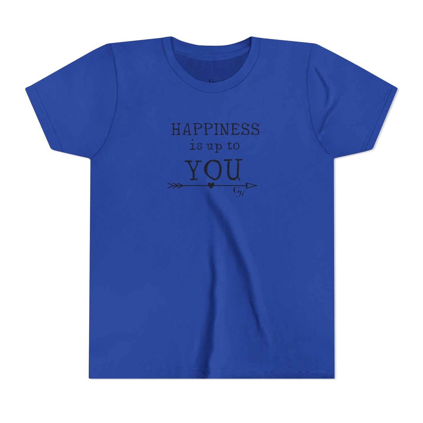 Youth Tee - "Happiness Is Up To You"