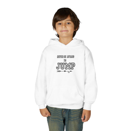 Youth Hoodie -      'Never Be Afraid to Jump'