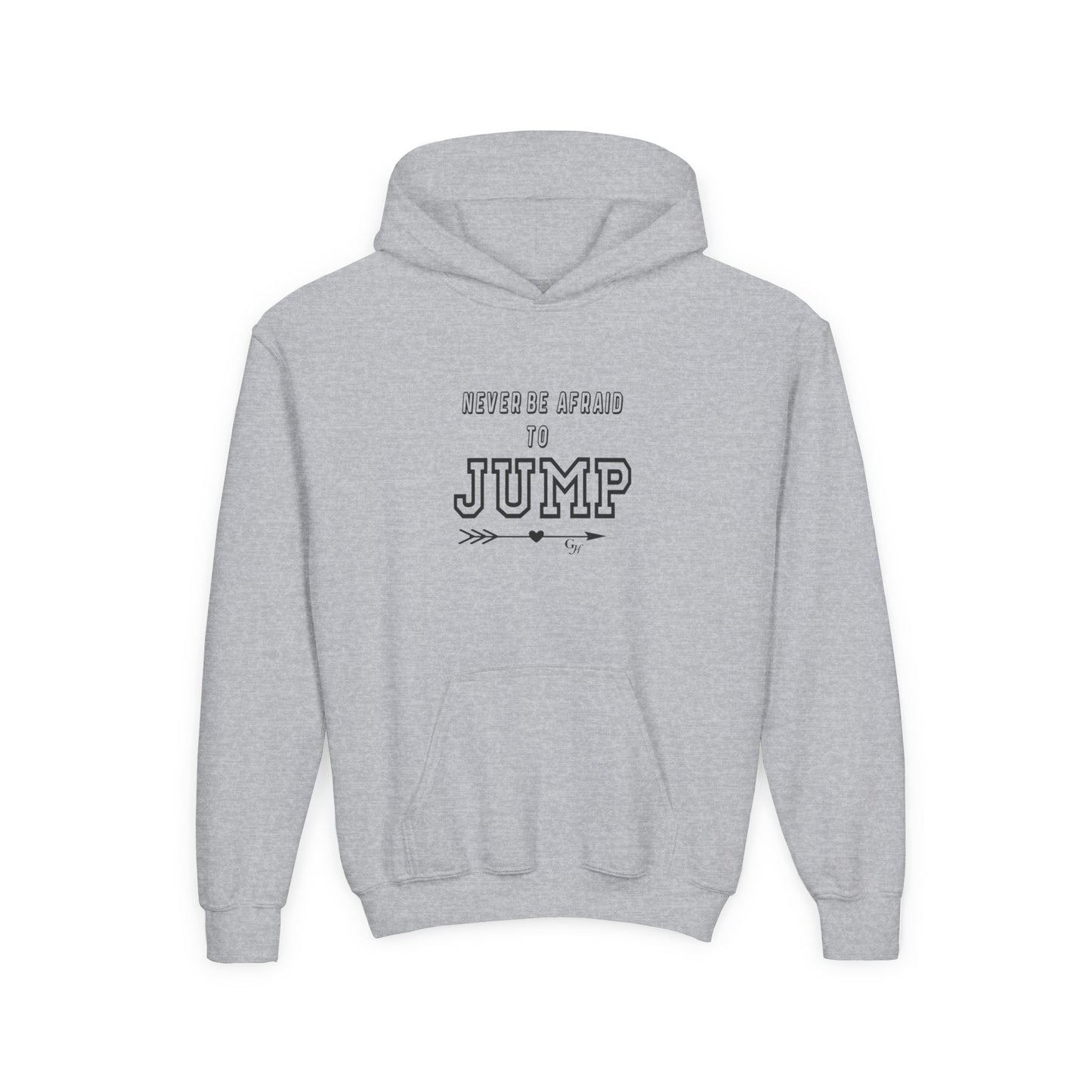 Youth Hoodie -      'Never Be Afraid to Jump'