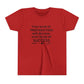 Youth Tee — "Your Level of Preparation Will Dictate Your Level of Success"