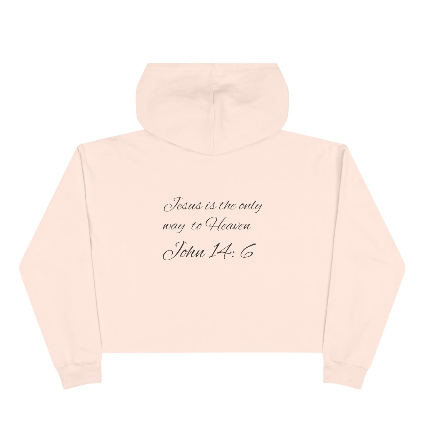 Crop Hoodie — "GOD Is Hope"