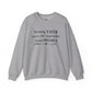 "Strong Faith Turns the Impossible into Possible"-    Crewneck Sweatshirt