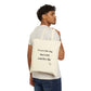 Faith Canvas Tote — "I Carry This Bag but GOD Carries Me"