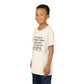 Youth Tee — "Your Level of Preparation Will Dictate Your Level of Success"