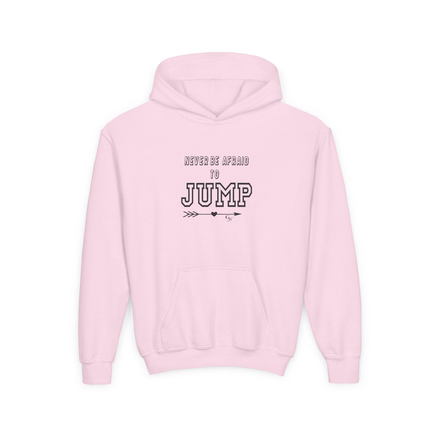 Youth Hoodie -      'Never Be Afraid to Jump'