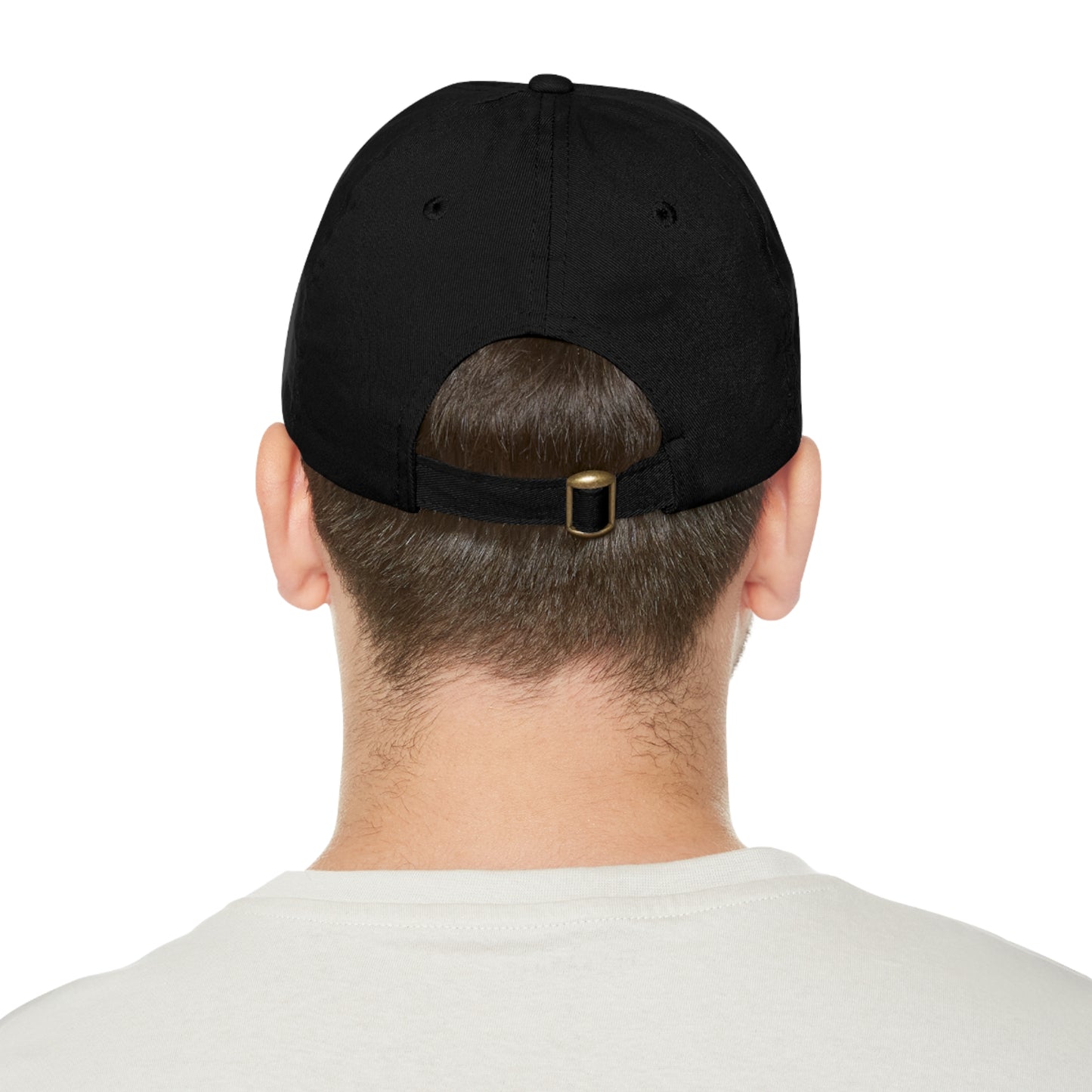 Dad Hat with Leather Patch — "Unashamed of Christ"