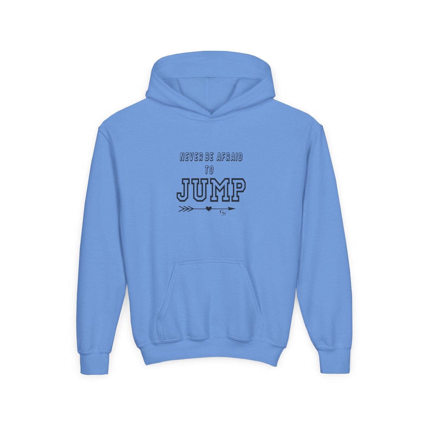 Youth Hoodie -      'Never Be Afraid to Jump'