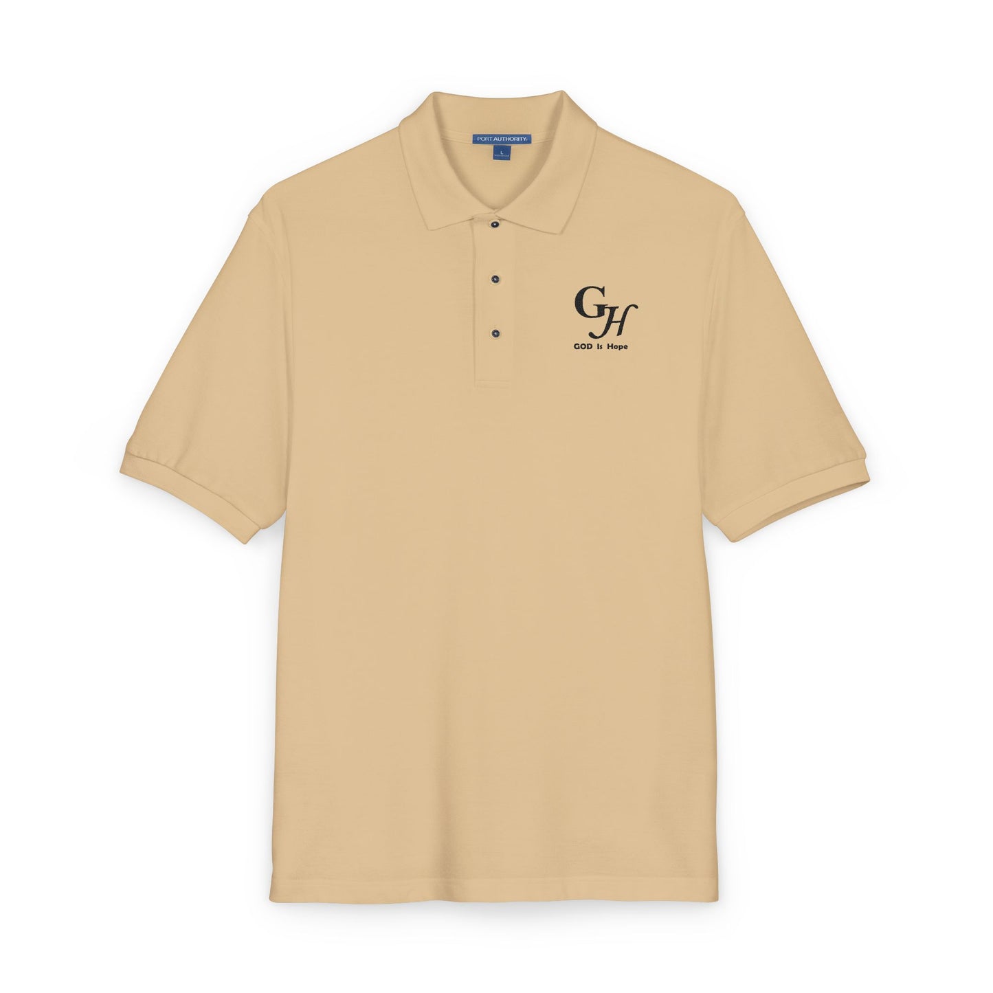 "GOD is Hope"-   Crest Polo Shirt