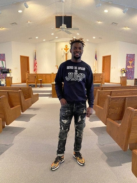 Sweatshirt- Never Be Afraid to Jump