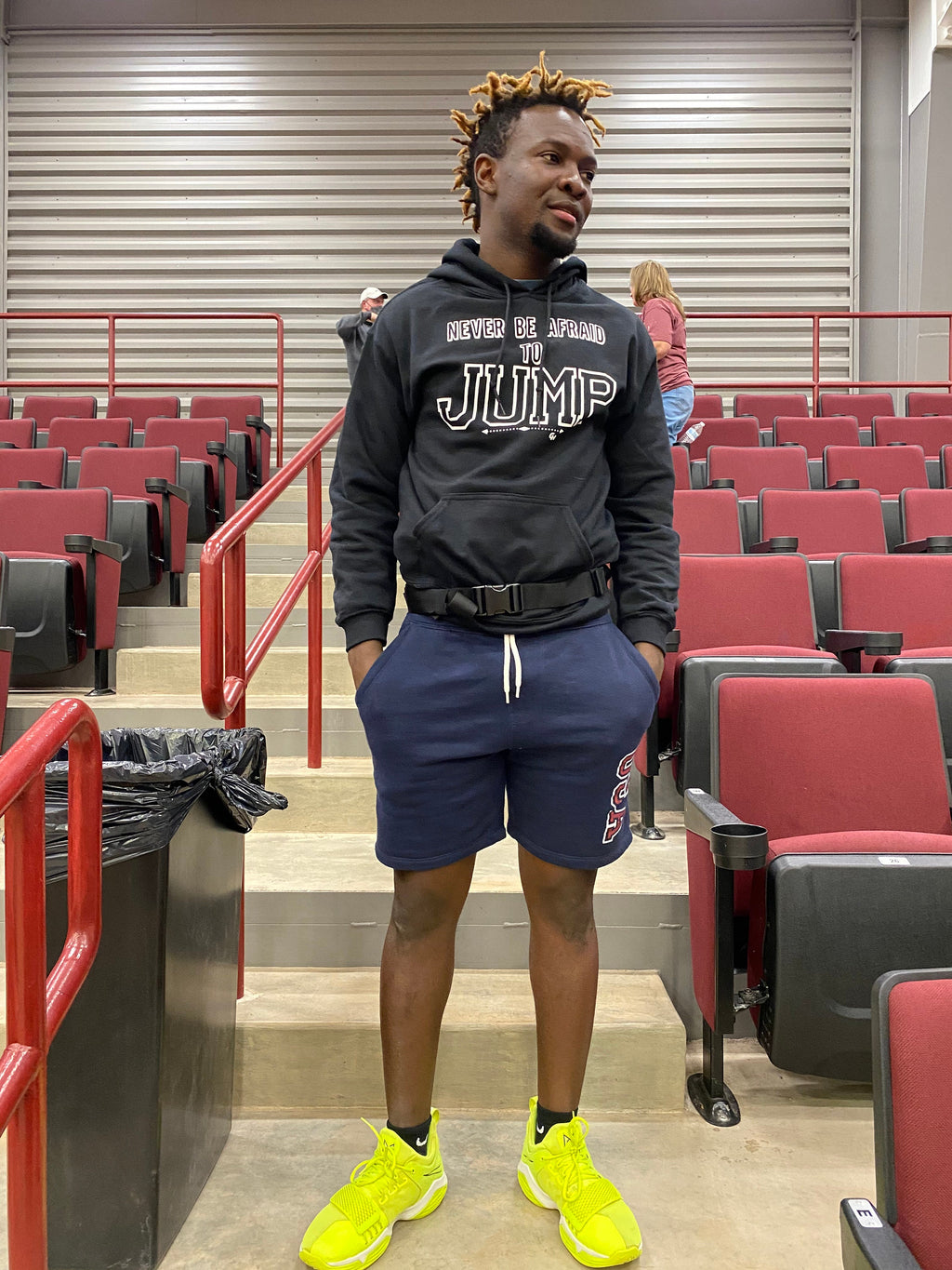 Hoodie- Never Be Afraid to Jump